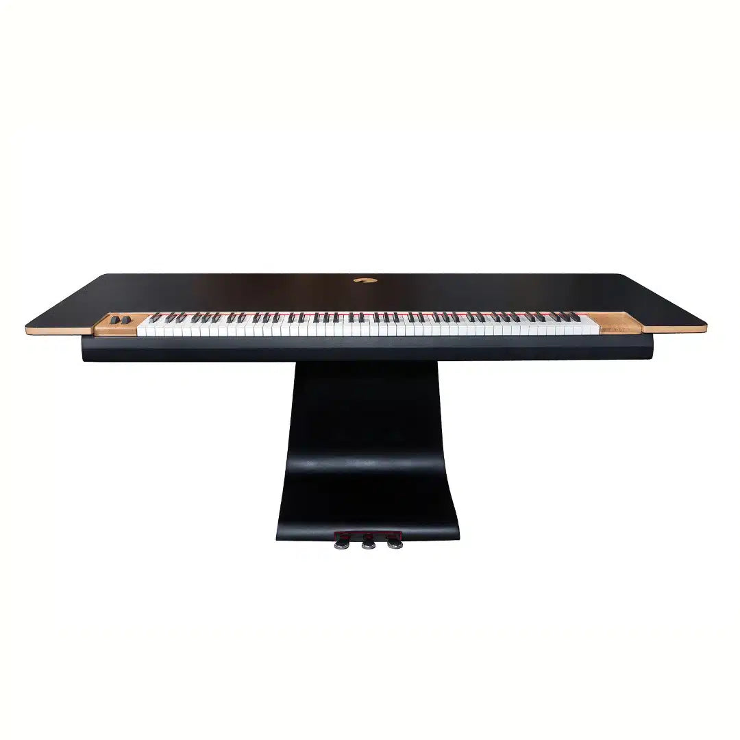 Zaor Vela Klavi - Studio Desk with Build-In Midi 88-Note Master Keyboard Controller