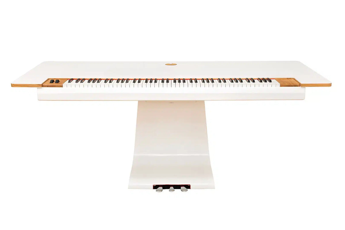 Zaor Vela Klavi - Studio Desk with Build-In Midi 88-Note Master Keyboard Controller