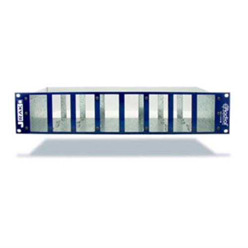 Radial J-RAK8 - 2RU Rack Adapter Shelf for up to 8 JDI's, J48'S
