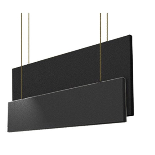 Primacoustic Saturna LP baffle w/hardware 305x1219x38mm black 2 panels Z840 1220 00