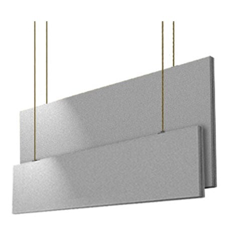 Primacoustic Saturna LP baffle w/hardware 305x1219x38mm grey 2 panels Z840 1220 08