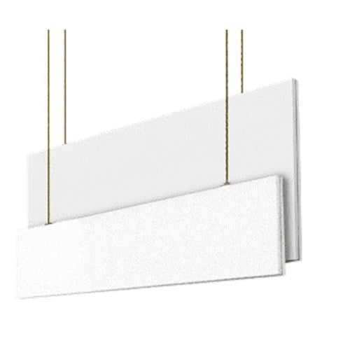 Primacoustic Paintable Saturna LP baffle w/ h/ware 305x1219x38mm 2 panels Z840 1220 09