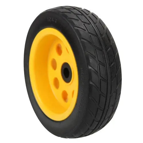 Rocknroller R-Trac Rear Wheel with Offset Hub - Yellow (2pk Replacement for R10, R12 Carts) Rock-n-Roller