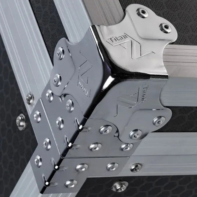 Titan AV 4RU Mixer Rack Case with Adjustable Rack Titan AV