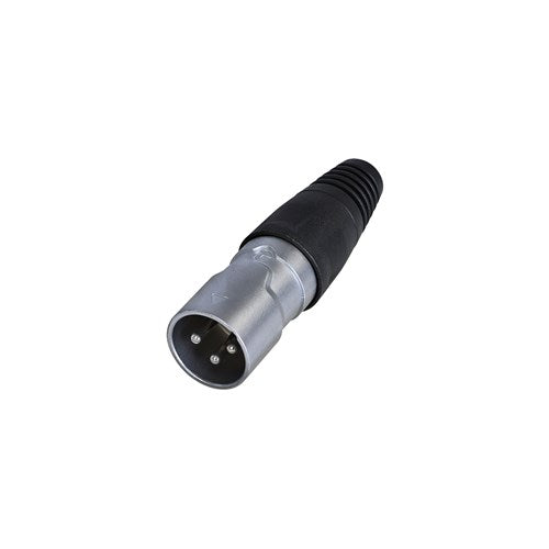 REAN 3 pin male XLR cable connector IP65 nickel