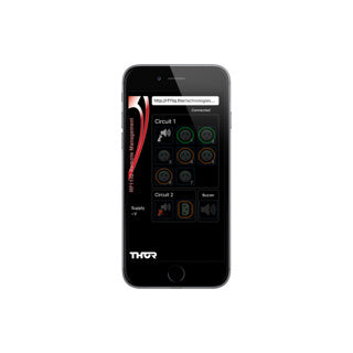 Thor RF11iQP Prodigy. Networked 11 x outlets protection, remotely controllable over 8 zones.