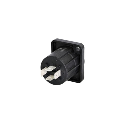 REAN RLS4MPZ 4 pole speaker connector panel mount solder cups