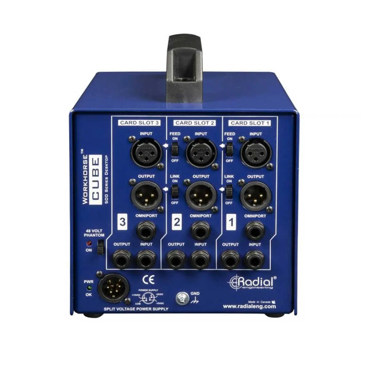 Radial Engineering Cube Desktop 500 Series Power Rack Radial Engineering