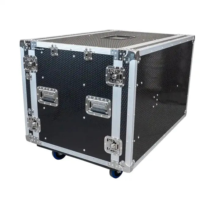 Titan AV 12RU Shockproof &amp; 4 Drawer Workstation with Side Tables