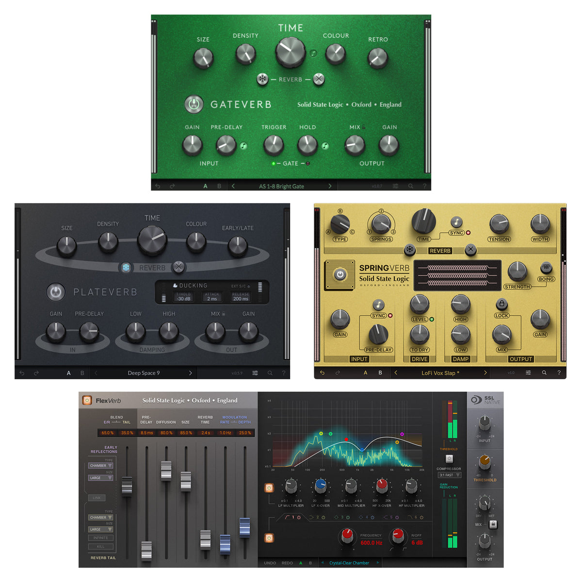 SSL Reverb Collection (Digital Download)