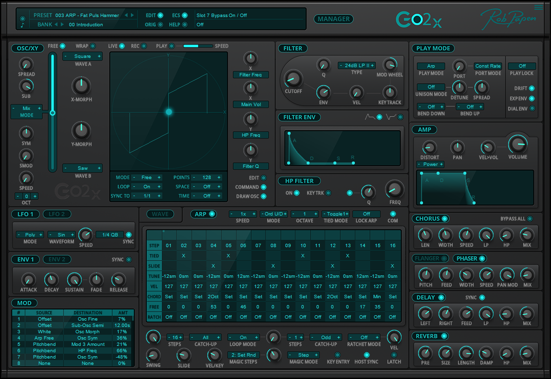 Rob Papen Go2-X — Rob Papen
