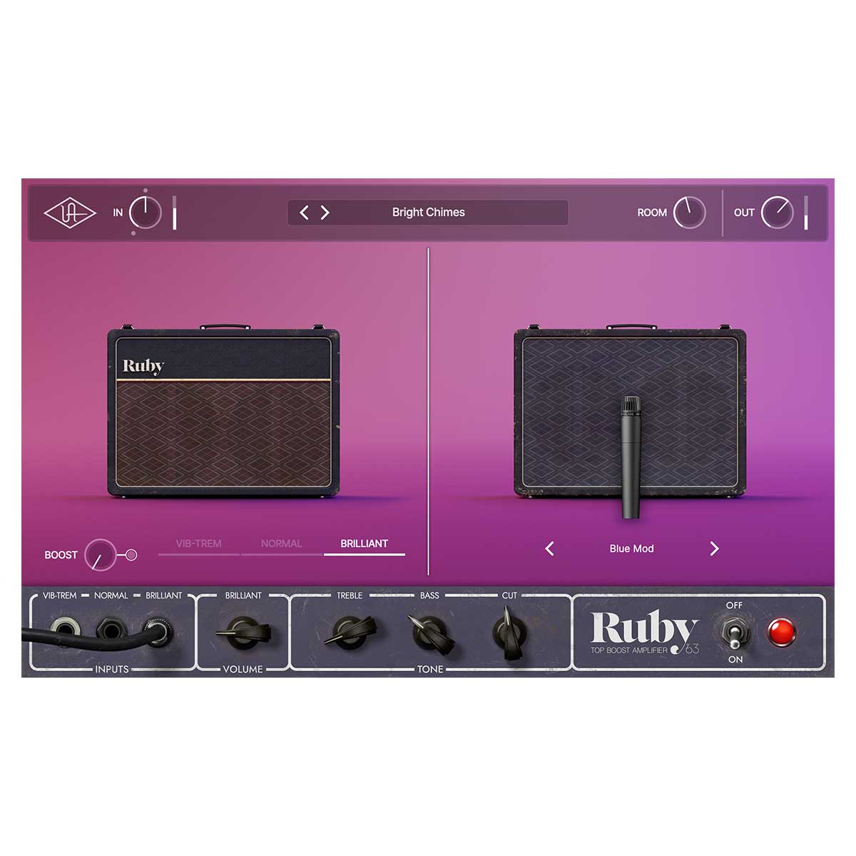 Universal Audio UAD Ruby &#39;63 Top Boost Amp (Serial Nr + Download)