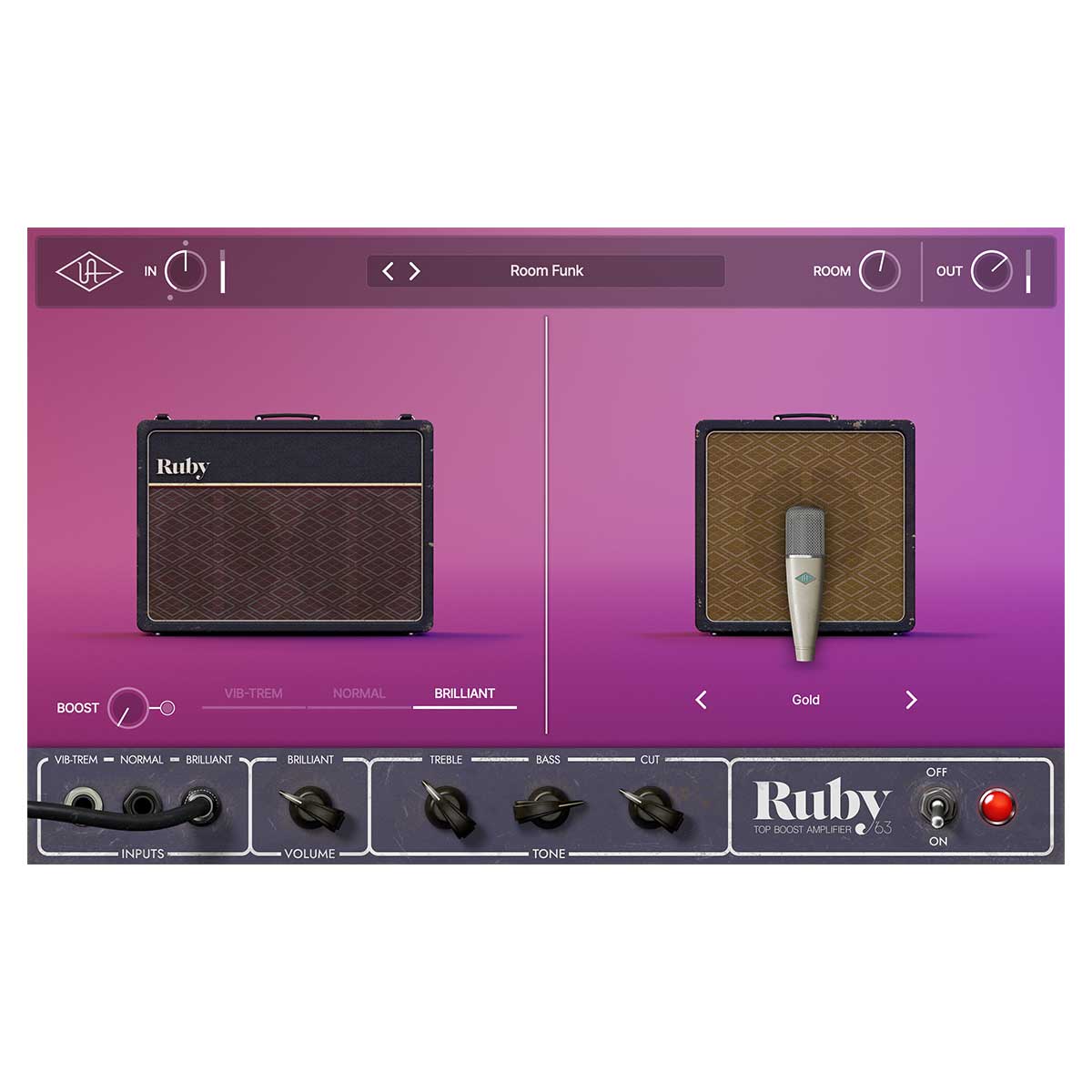 Universal Audio UAD Ruby &#39;63 Top Boost Amp (Serial Nr + Download)