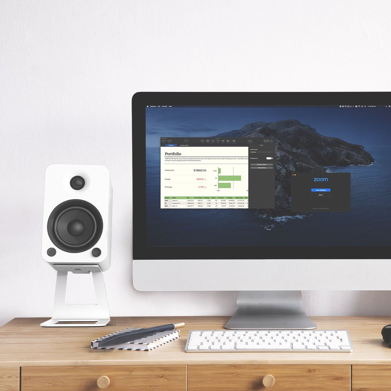 Supporti Per Altoparlanti Da Scrivania Kanto SE4W - Per Monitor Da Studio E Bookshelf - Foto 10