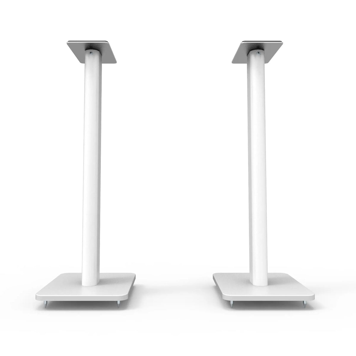 Kanto SP26PLW 26" Tall Bookshelf Speaker Floor Stands - Pair, White Kanto