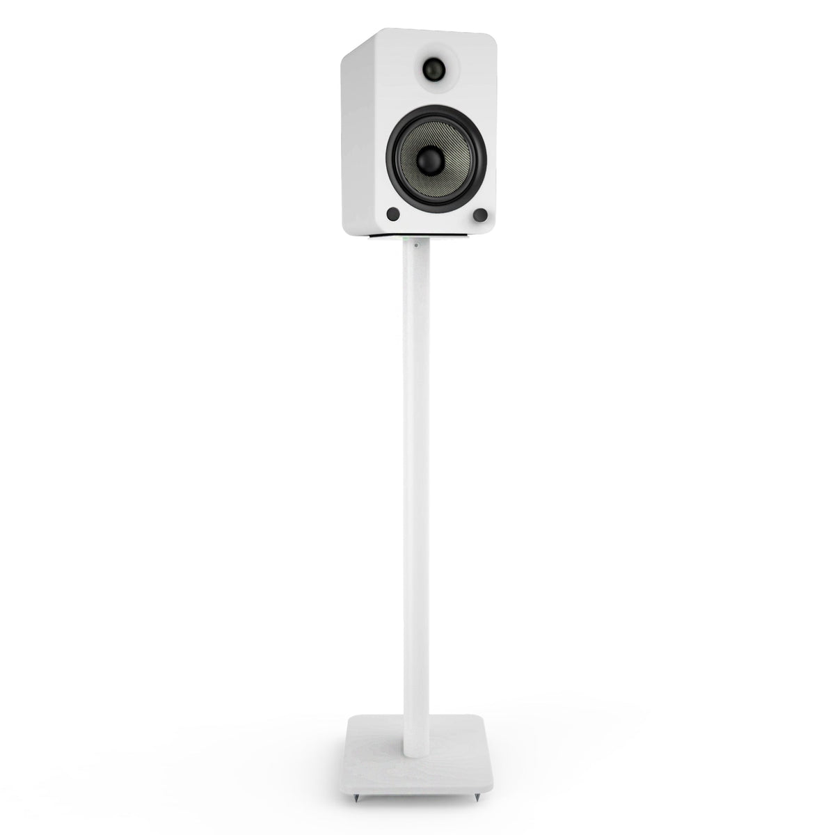 Kanto SP32PLW 32&quot; Tall Bookshelf Speaker Floor Stands - Pair, White
