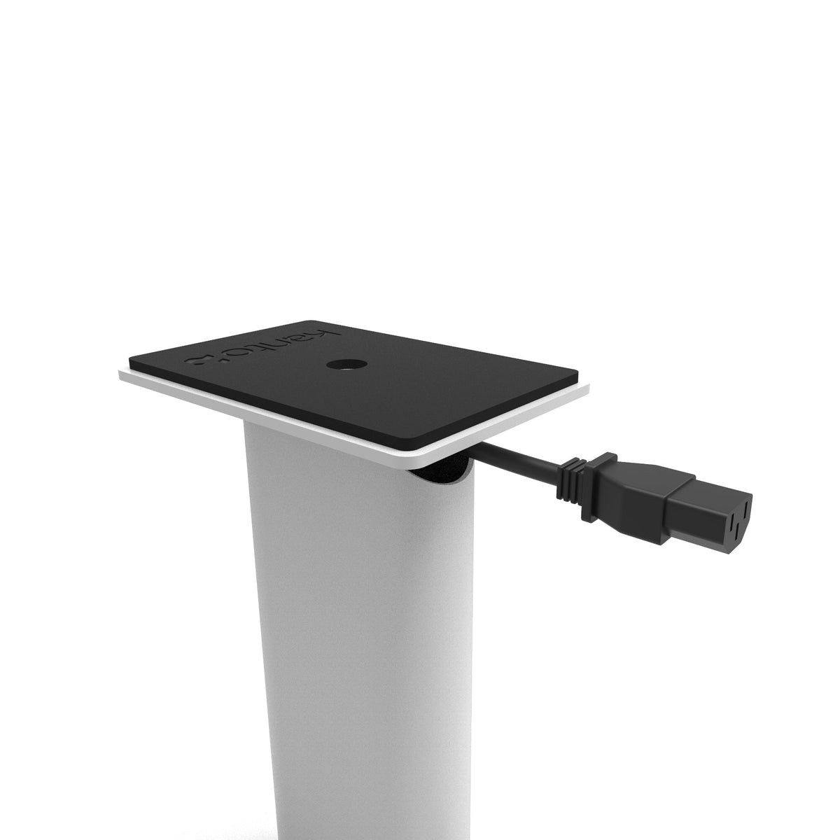 Kanto SP9W 9&quot; Tall Universal Desktop Speaker Stand - Pair, White