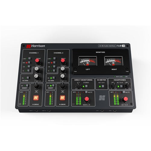 Harrison Flex-10 High-Performance USB/ADAT Audio Interface