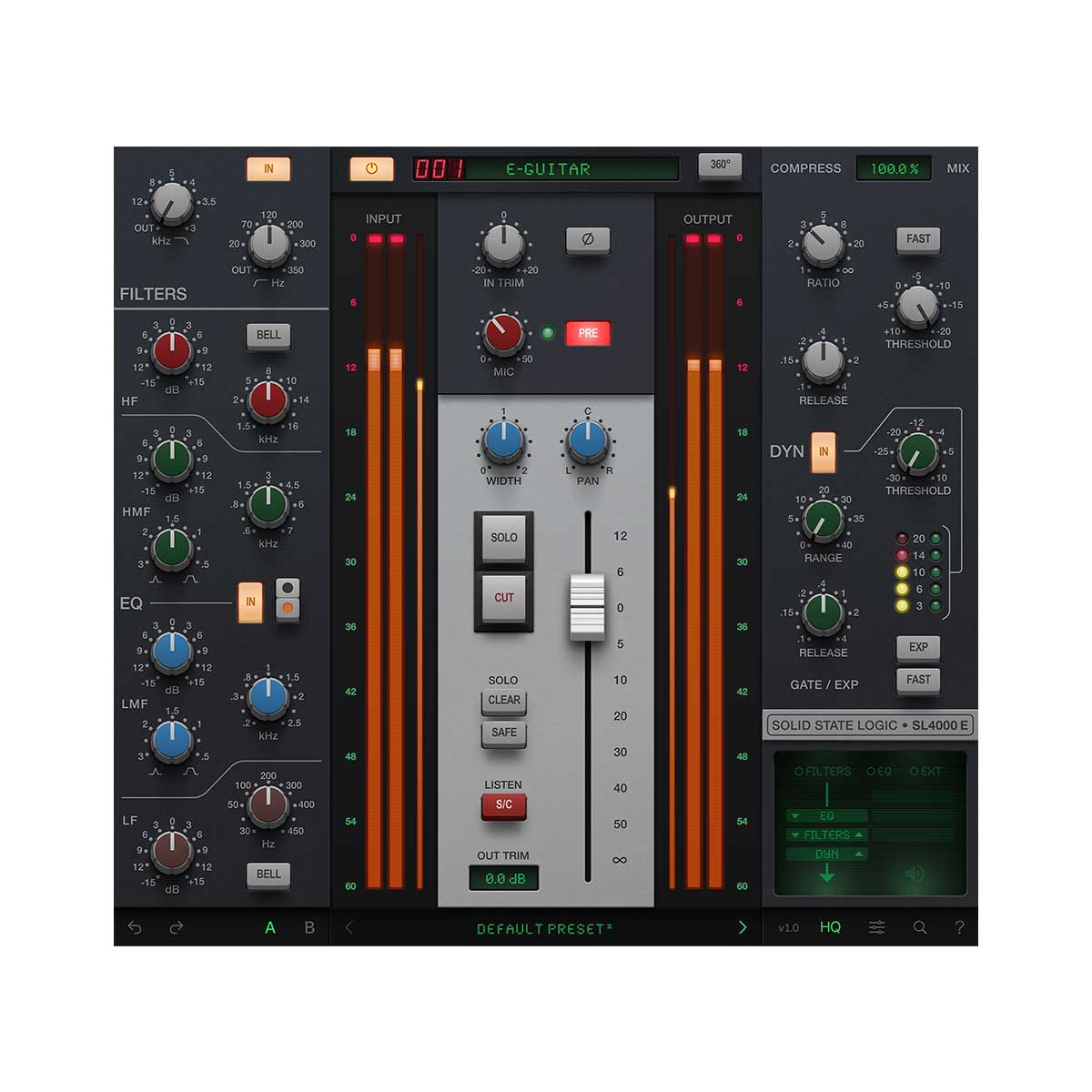 Solid State Logic 4K E Plug-in (Serial Nr + Download)