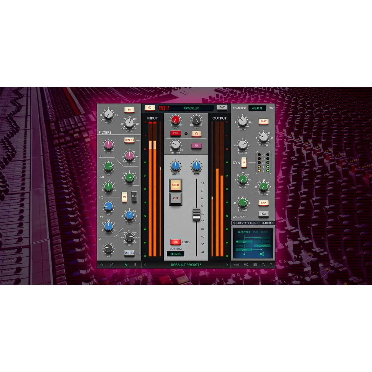 Ssl Channel Plug In SSL 4K G Channel Strip Plug-In (Digital Download) - Koala Audio