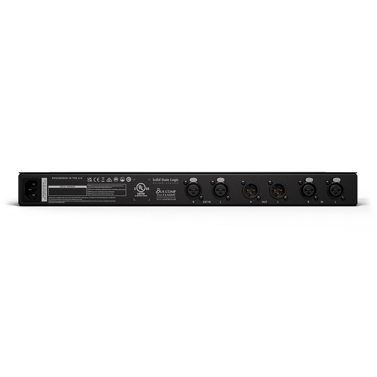 Solid State Logic SSL Bus Comp Classic Stereo Bus Compressor (1U)