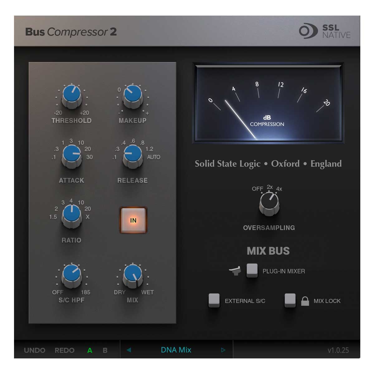 Solid State Logic Native Bus Compressor 2 Plug-In (Serial Nr + Download)