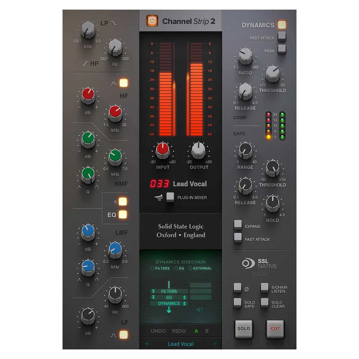 SSL Native Channel Strip 2 Plug-in (Serial Nr + Download)