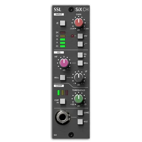 SSL Six Channel Strip 500 Series Module Solid State Logic