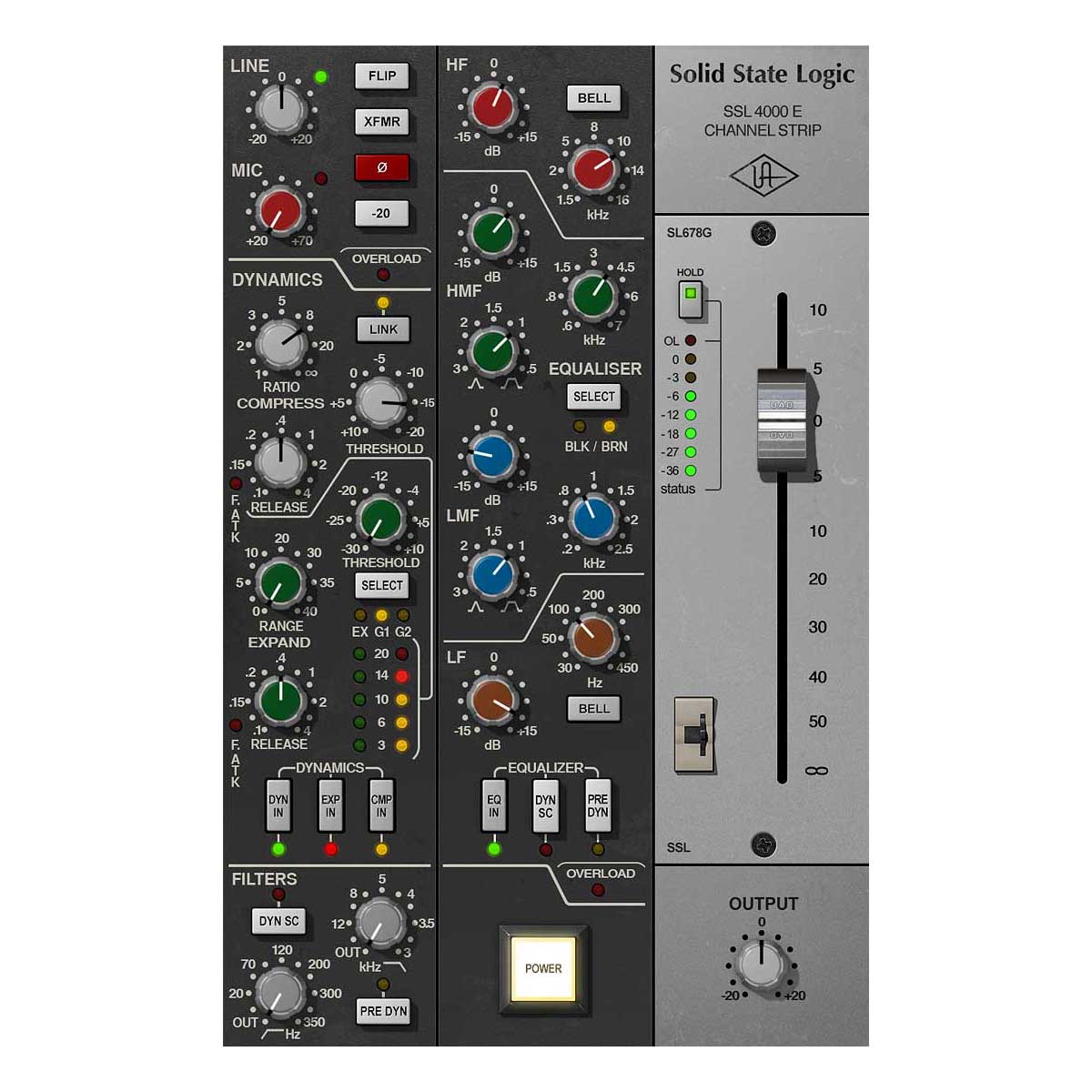 Universal Audio UAD SSL 4000 E Channel Strip (Serial Nr + Download)