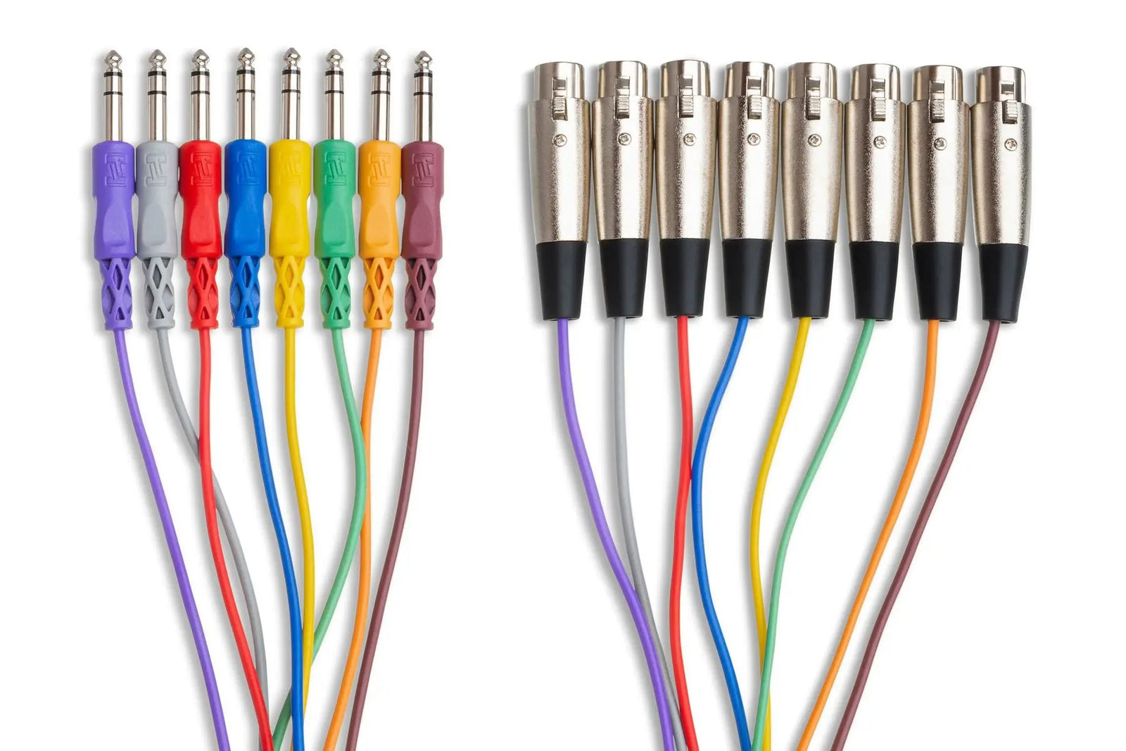 Hosa STX804F Balanced Snake, XLR3F to 1/4 in TRS, 4 m