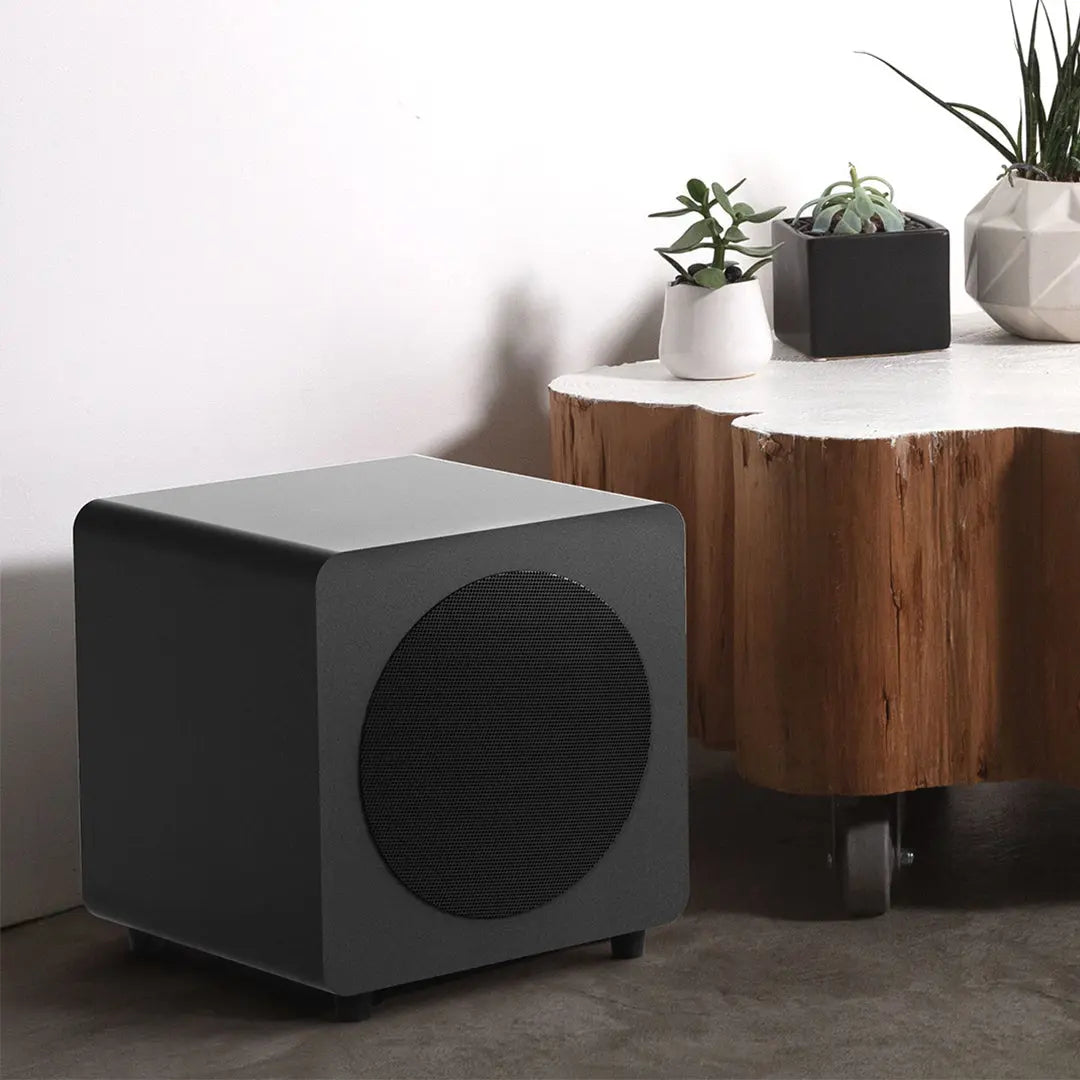 Kanto SUB8 300W 8&quot; Sealed Powered Subwoofer, Matte Black