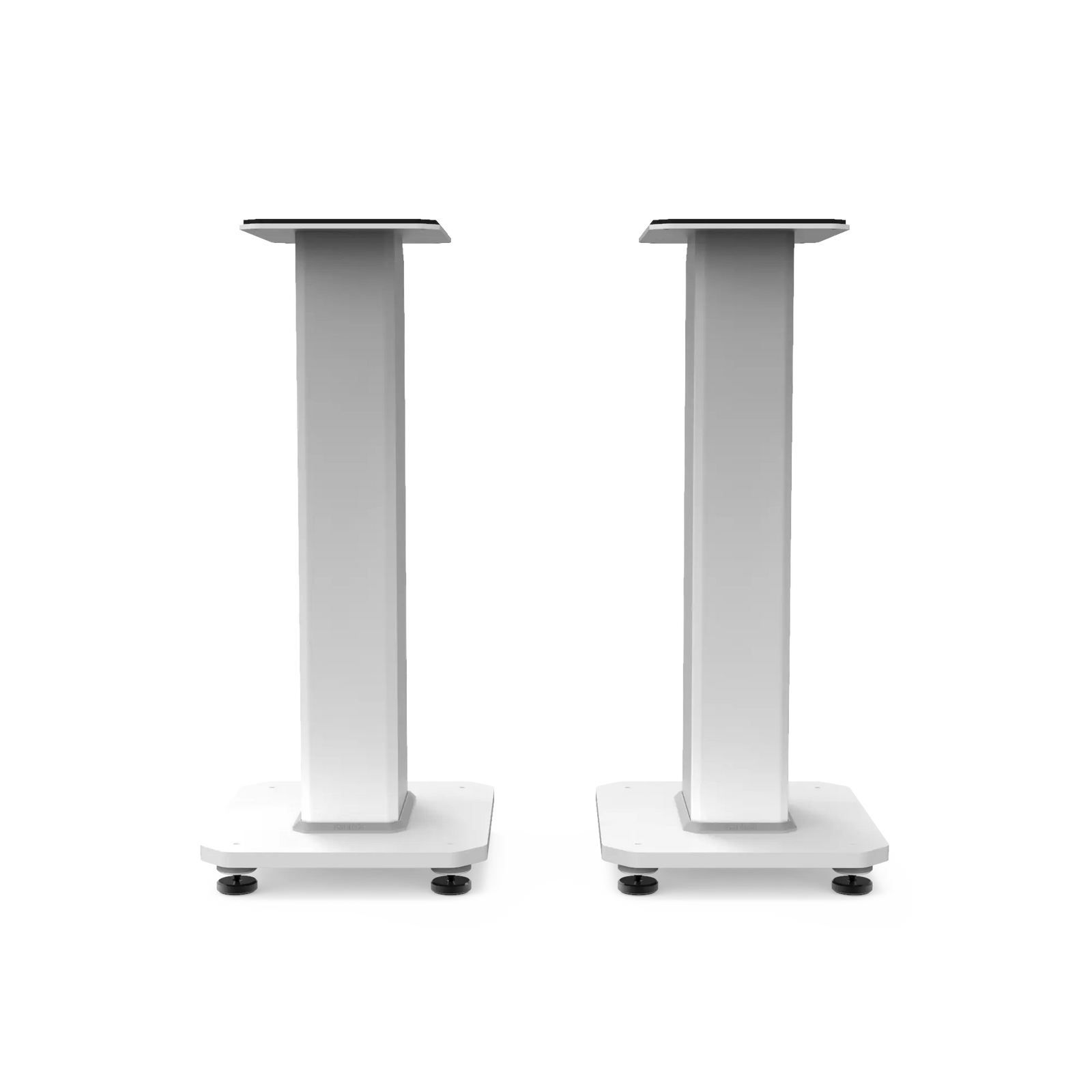 Kanto SX22W 22" Tall Fillable Speaker Stands with Isolation Feet - Pair, White Kanto