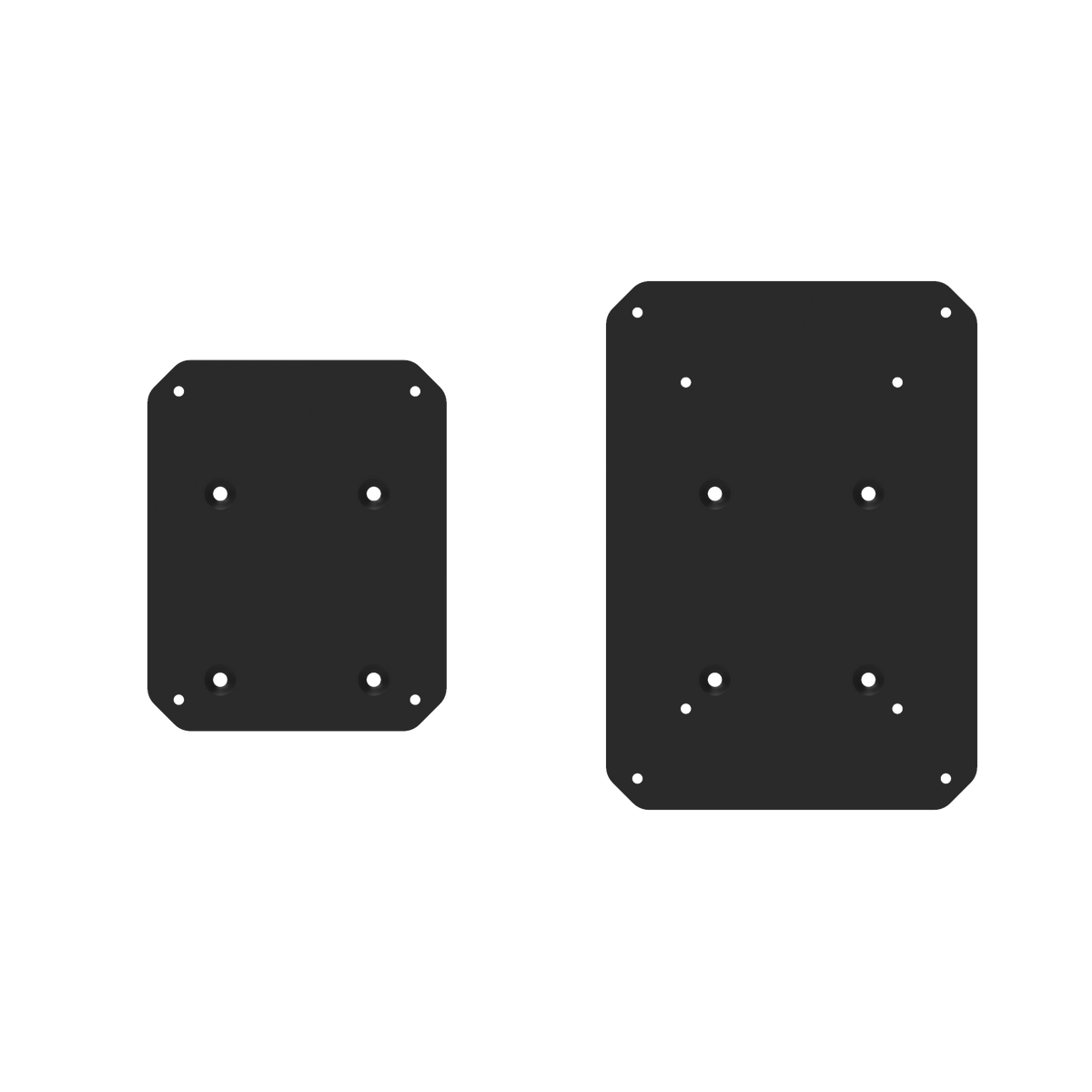 Kanto SX26 26&quot; Tall Fillable Speaker Stands with Isolation Feet - Pair, Black