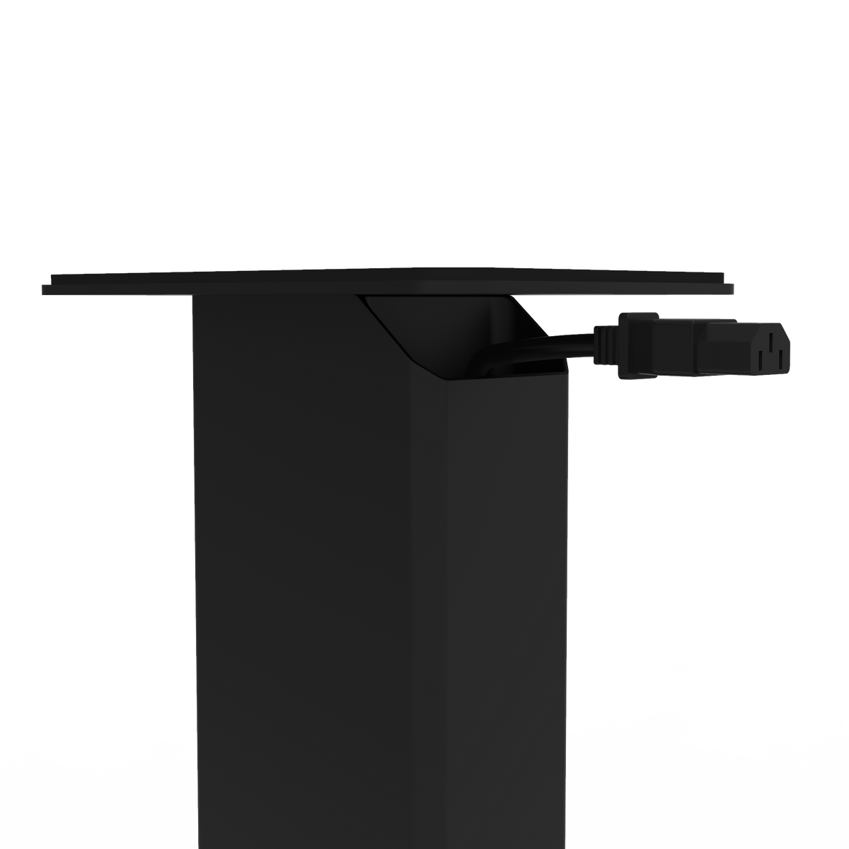 Kanto SX26 26&quot; Tall Fillable Speaker Stands with Isolation Feet - Pair, Black