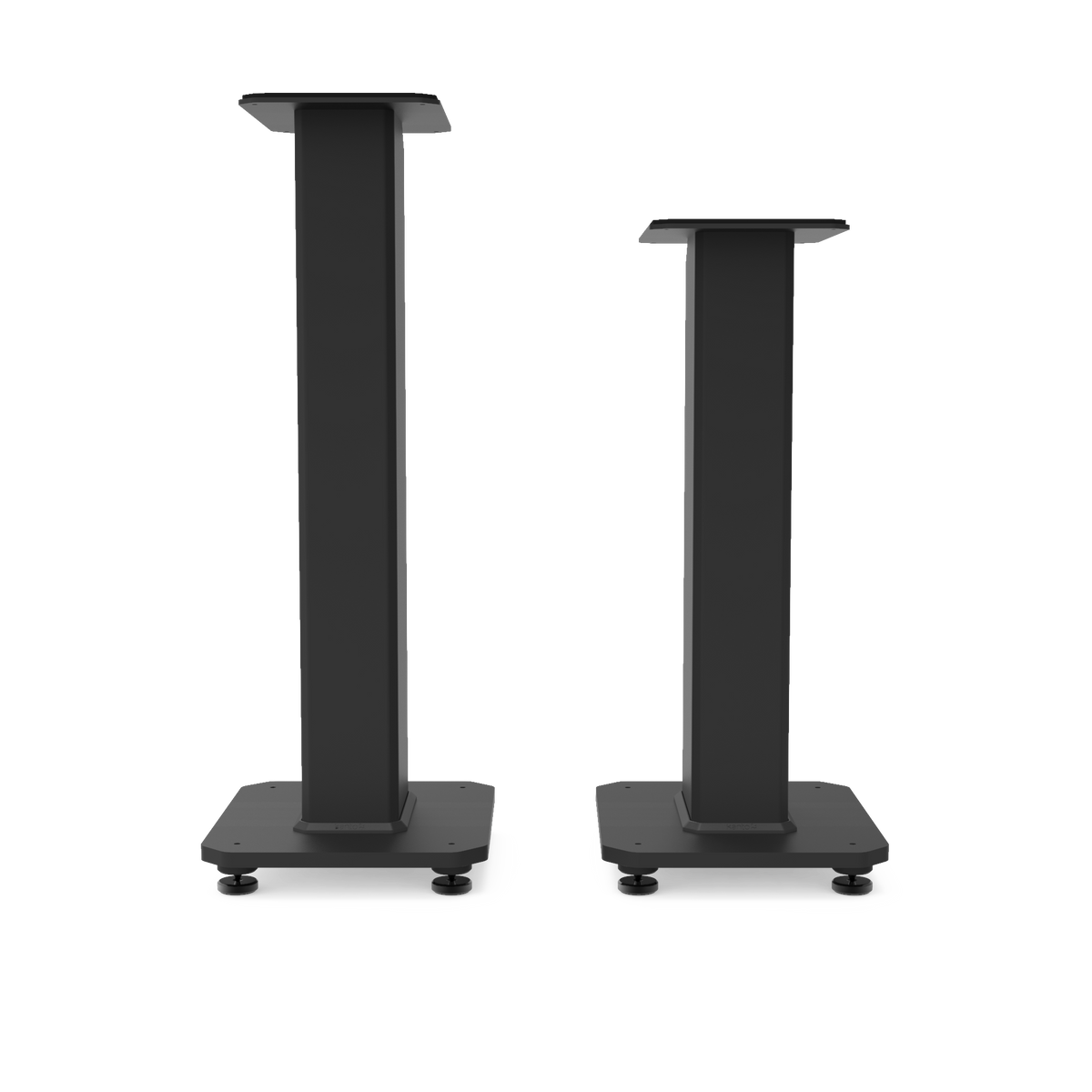 Kanto SX26 26&quot; Tall Fillable Speaker Stands with Isolation Feet - Pair, Black
