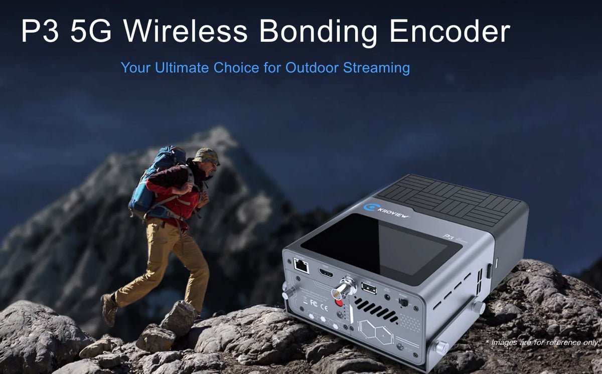Kiloview P3 5G Wireless Bonding Encoder