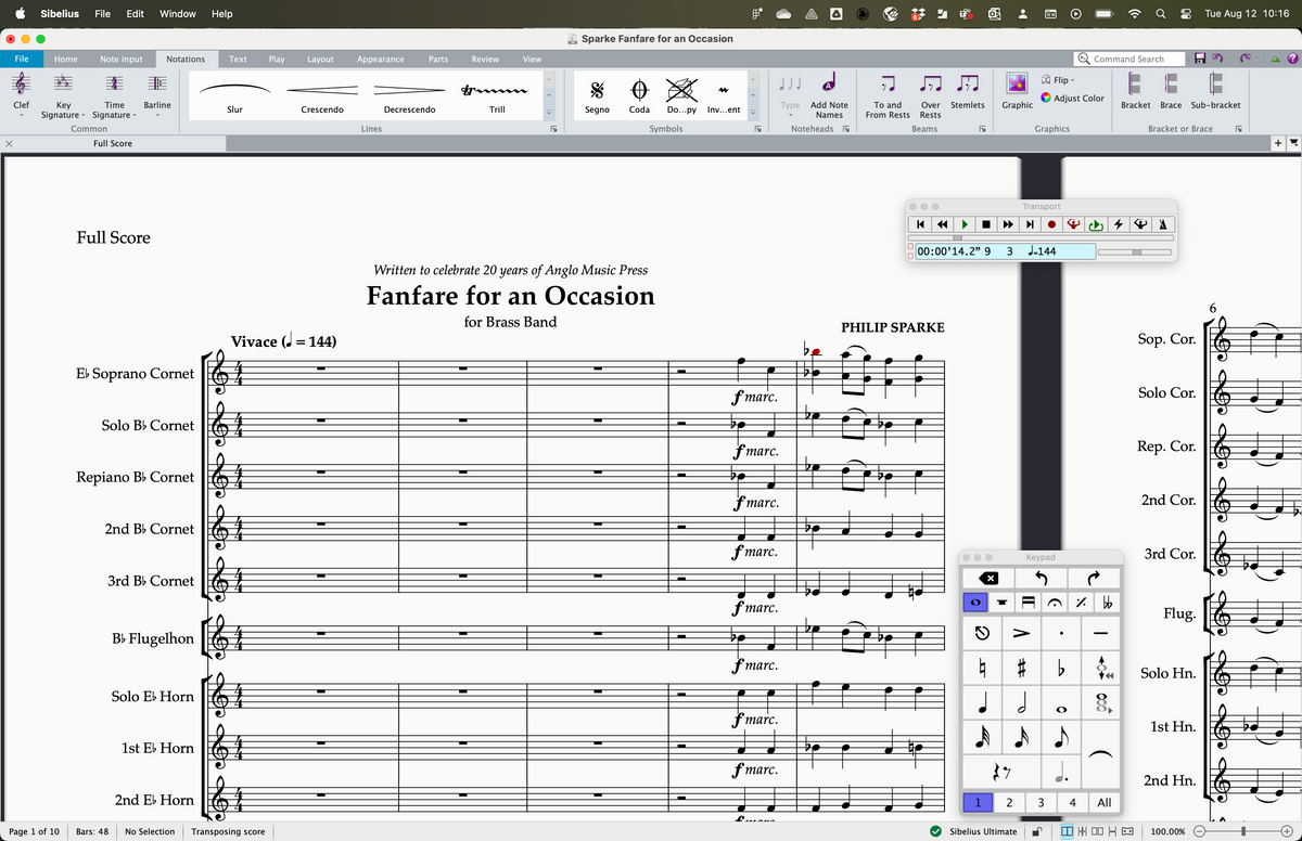 Sibelius Ultimate 1Y Subscription EDU (Digital Download)