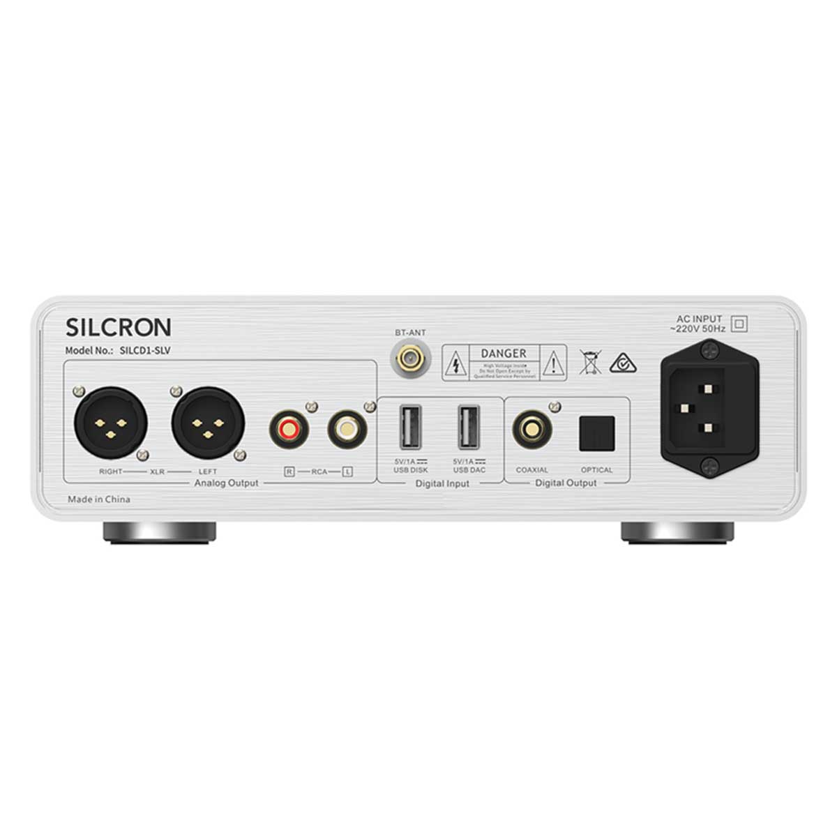 Silcron MaxConnect HiFi CD player with DAC and Bluetooth