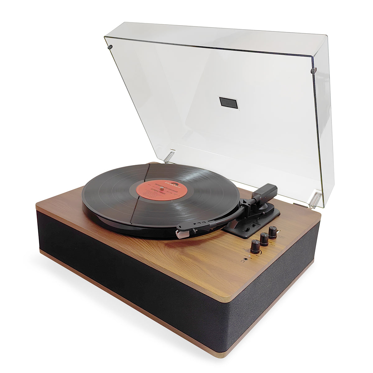 Silcron SIL22-BN Harmony Turntable with Integrated Bluetooth Speakers