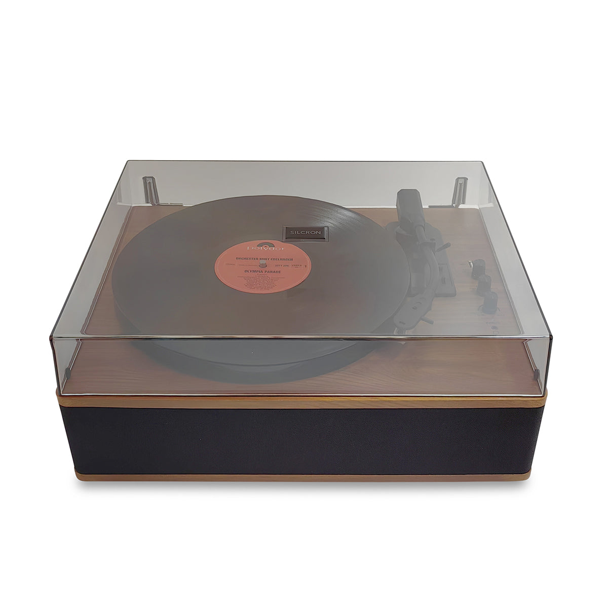 Silcron SIL22-BN Harmony Turntable with Integrated Bluetooth Speakers