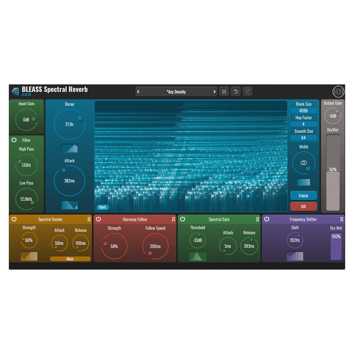 BLEASS Spectral Reverb – Spectral Reverb & Ambience Plugin (Digital Download)