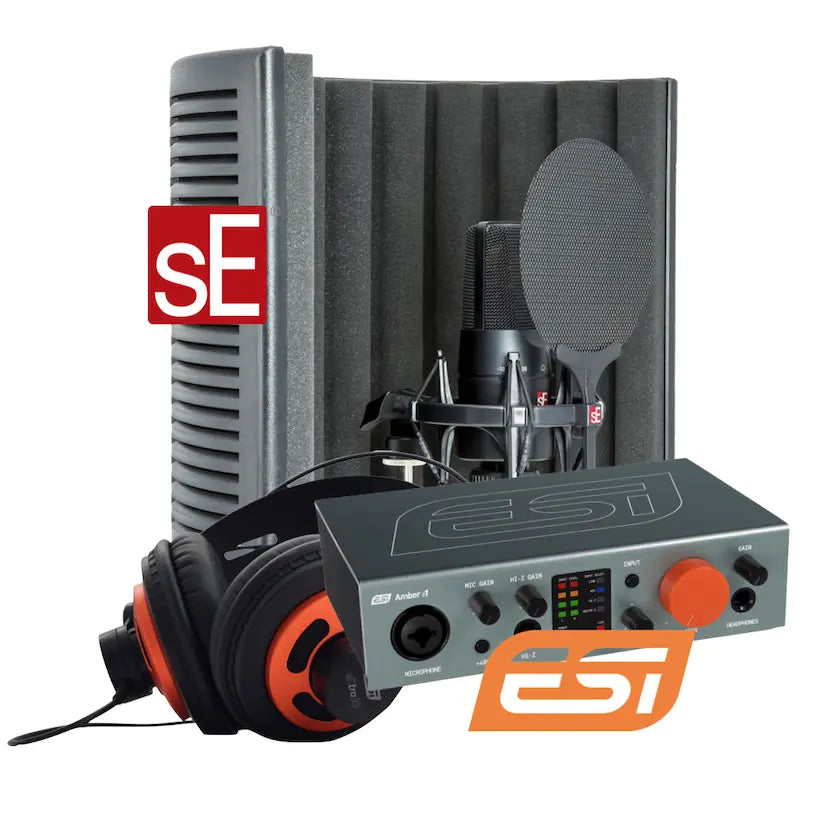 ESI & SE Electronics Studio Vocal Pack 2 Multi-Brand Bundles