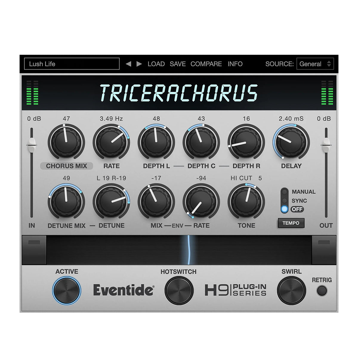 Eventide TriceraChorus Bucket Brigade Delay Tri-Chorus Plug-In (Serial Nr + Download)