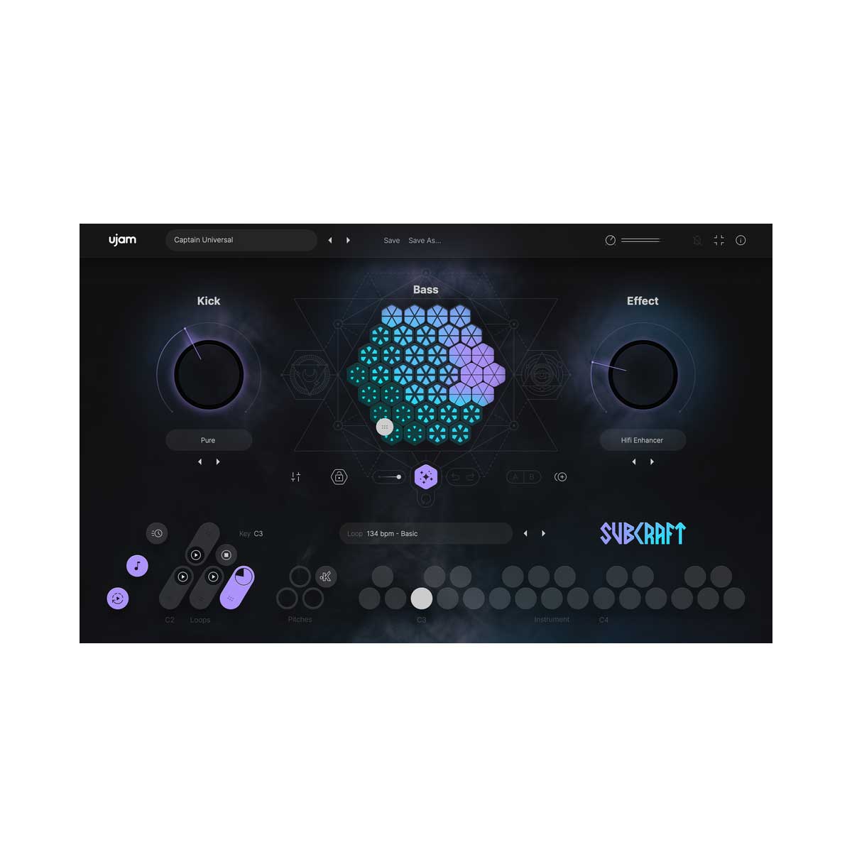 UJAM Subcraft Sub-Bass &amp; Kick Drum Plug-In (Serial Nr + Download)