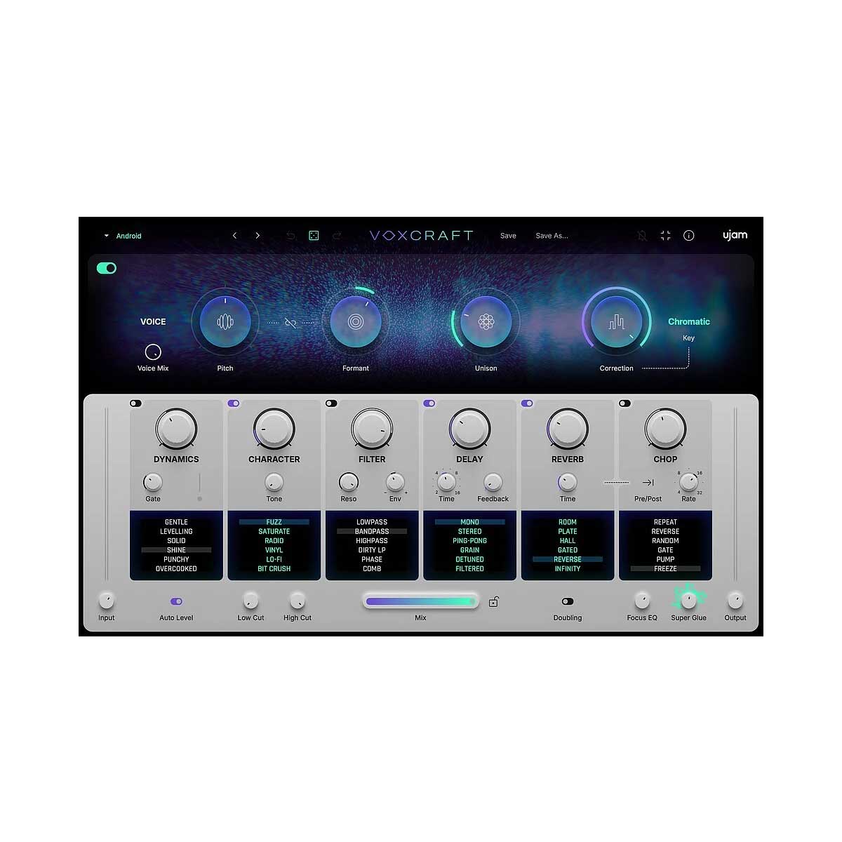 UJAM VOXCRAFT Voice Processor Plug-In (Digital Download)