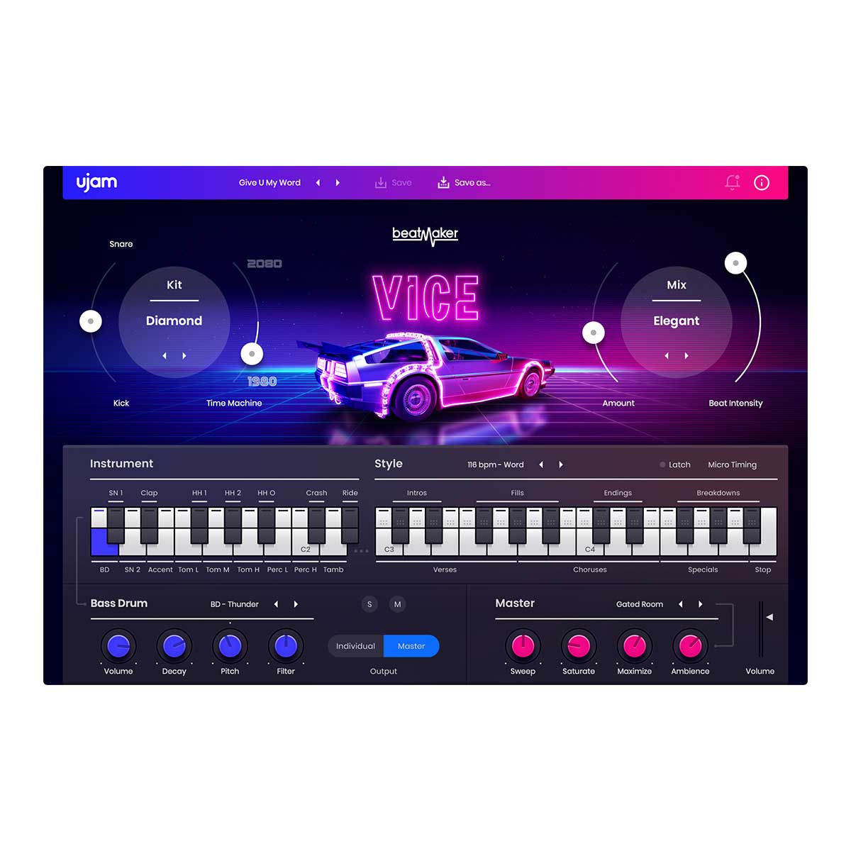 UJAM VICE 80s Drums (Serial Nr + Download)