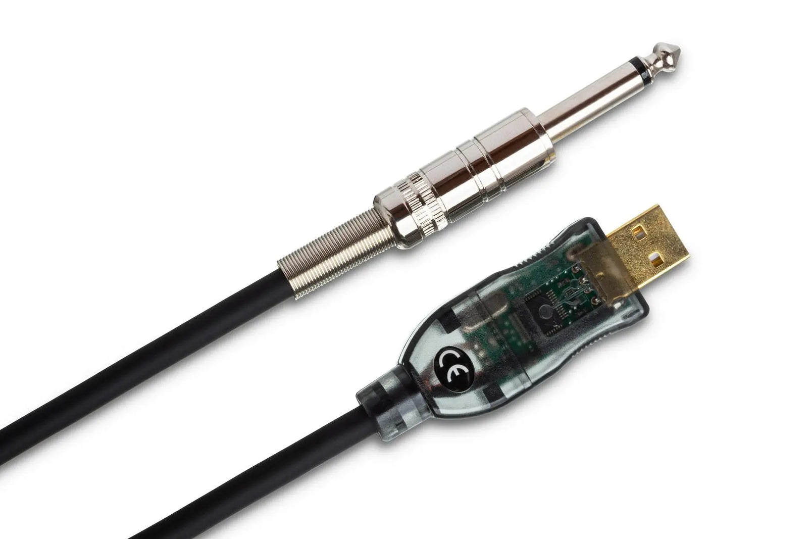 Hosa USQ110 TRACKLINK Guitar to USB Interface, 1/4 in TS to USB Type A, 10 ft / 3M Hosa