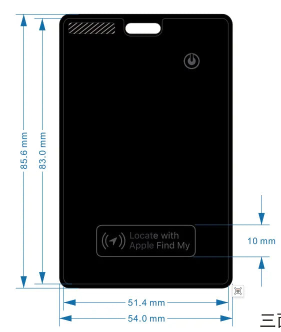Laser Smart Card with Apple Find My & Wireless Charging Koala Audio
