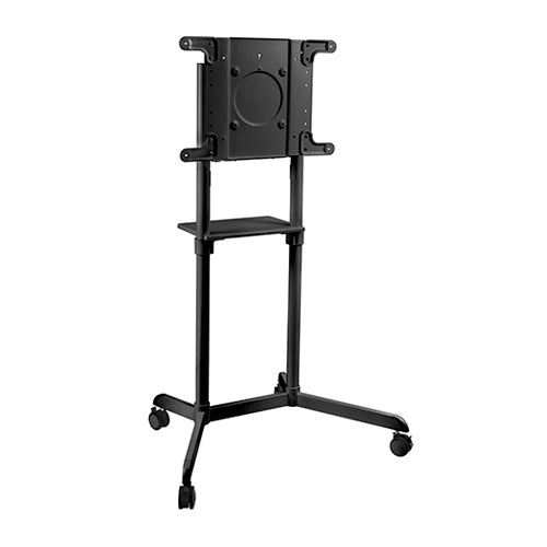 BRATECK Rotating Mobile Stand for Interactive Display Fit 37&#39;-70&#39; Up to 70Kg - Black VESA 200x200,400x200,300x300,600x200,350x350,400x400,600x400