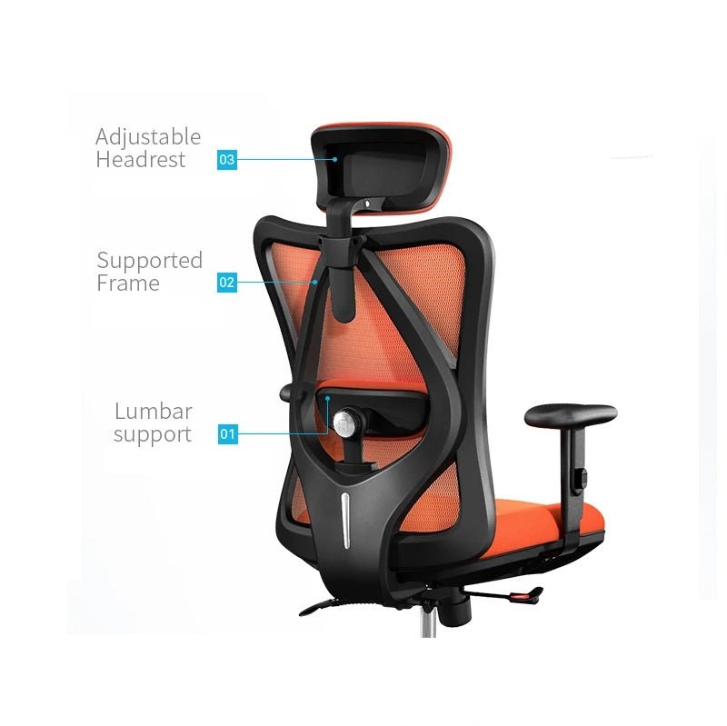 Sihoo M18 Ergonomic Office Chair, Computer Chair Desk Chair High Back Chair Breathable,3D Armrest and Lumbar Support